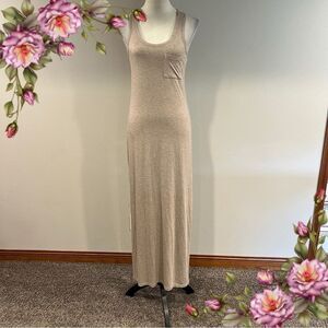 Artisan NY casual Sleeveless Beige Maxi Dress size small